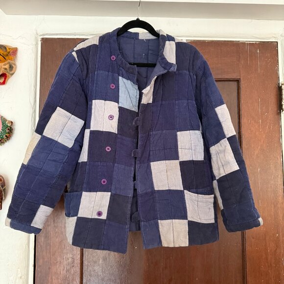 Patchwork cotton jacket - Picture 2 of 5